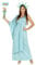 NET TOYS Freiheitsstatue Kostüm Lady Liberty Damenkostüm M (38/40) Statue of Liberty Kleid Griechinkostüm Antike