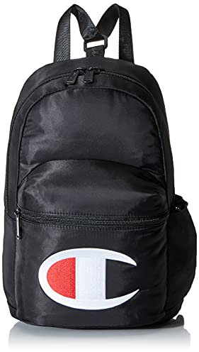 Champion Unisex-Erwachsene Mini Crossover Backpack Rucksack, schwarz, Einheitsgröße