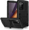 YiMi Case for Samsung Galaxy Note 20 Ultra, Heavy Duty Tough Armour Metal Military Case Built-in Screen Full Body Dustproof Shockproof Cover with Kickstand for Samsung Galaxy Note 20 Ultra (Black)