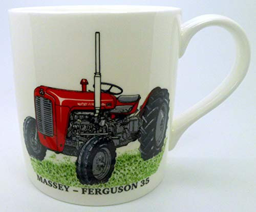 The Plate Collectors Shop Massey Ferguson 35 Tractor Mug ~ Large FINE Bone China Mug