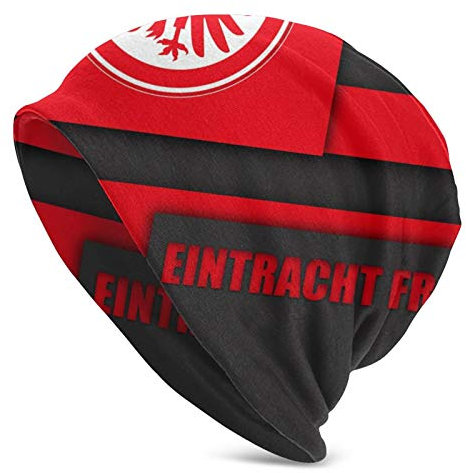 Bdgajdka Eint-Racht Unisex Beanie Mütze Fran-Kfurt Strickmütze Warm Cap Wolle Strickmütze