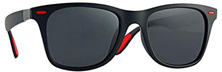 WQZYY&ASDCD Sonnenbrille Herren Damen Herren Polarisierende Klassische Damen Quadratische Brille Mit Uv400-Schutzbrille-C03