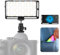 Moman Portable RGB Video Light Panel Continuous Output Lighting Mini On-Camera LED Dimmable 3000~6500K for Photography DSLR Camcorders