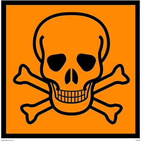 SchildToxic (Chip), 200 x 200 mm, S20