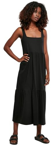 Urban Classics Damen Ladies 7/8 Length Valance Summer Dress Kleid