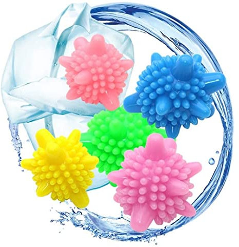 Blissify Dryer Balls (Pack of 12) – Mix Colour Laundry for Tumble - Reusable Washing Machine Ball Quick Drying Time Home Balls, 100.0 grams, 1.0 count
