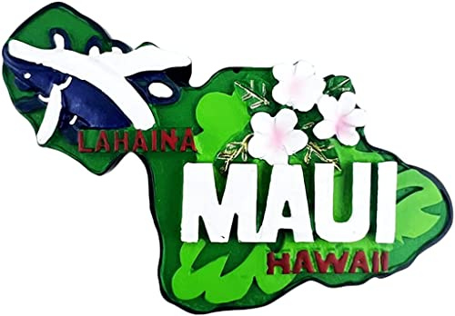Maui Hawaii Lahaina Maui Magnet Kühlschrank Kühlschrank Magnet Dekoration Aufkleber Souvenir Harz Handwerk Küche Whiteboard