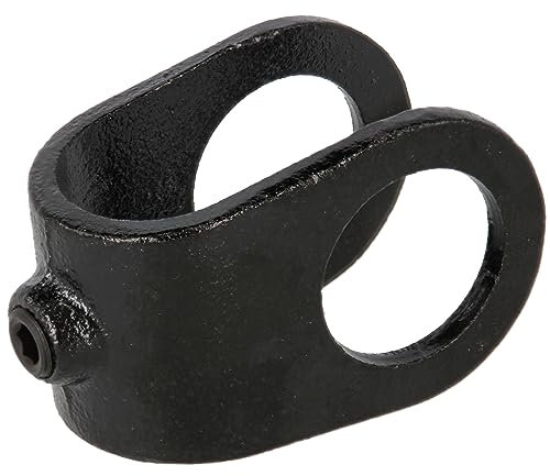 Rohrverbinder Überkreuzverbinder 90°, schwarz 1 (33,7 mm) AVERDE