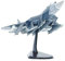 Fonowx Diecast Model 1/100 Scale su 57 Fighter Collezione di Giocattoli per Bambini Aeroplano con Base per casa, Ufficio, caffetteria, libreria, Decorazioni