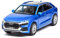 Motorfahrzeuge Replika Auto 1:32 Legierung Modellauto Für Audi Q8 Luxus SUV Diecast Metall Fahrzeug Zurückziehen Sammlung Geschenk Weihnachtsspielzeug Originalgetreue Nachbildung ( Color : Blue )