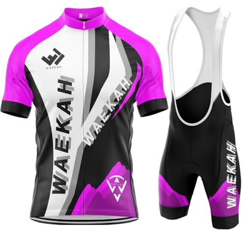 Vêtements Cyclisme Pro Homme Tenue Cycliste Manche Courte,Combinaisons de Cyclisme Hommes Ensemble Maillot Cycliste à Manches Courtes Maillot 3D Gel TenueSéChage Rapid (type-10,4XL)