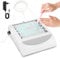 Staubabsaugung Für Nägel 100W Nagelstaubsauger Mit Wiederauff. Filter & USB, Starke Absaugung Nägel und Nail Dust Collector, Mit Drehbarer Saugkraft für Zuhause und Studio, Leicht zu Reinigen