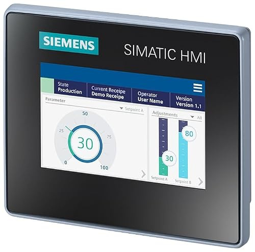 SIEMENS 6AV2123-3DB32-0AW0, SIMATIC HMI Unified Basic, HMI-Panel, SIMATIC, TFT, 800 x 480pixels, 4,3 Zoll