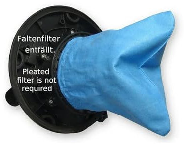 TPLEJCFN Textile Filter Fabric Bag ，compatible For Einhell， Wet And Dry Vacuum Cleaner Dust Collector Filters Spare Parts Reusable Cloth Filters
