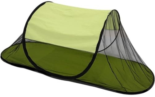 Zghhc Zanzariera Pieghevole a Schermo Singolo, Zanzariera a Scomparsa, Tenda Campeggio Portatile, Zanzariera per Escursionismo E Campeggio