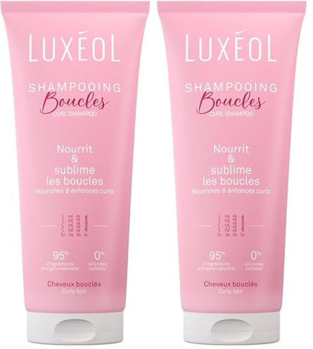 Luxéol - Shampoing Cheveux Bouclés - Nourrit