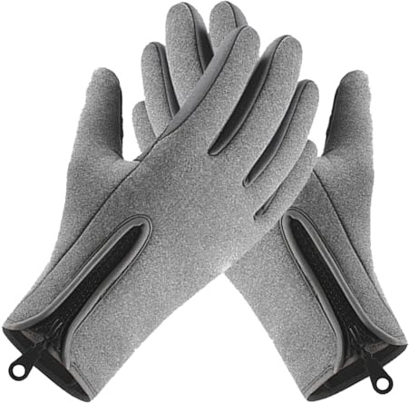 BommFu Warme Handschuhe Für Männer | Winddichte Touchscreen-Tauglicher Handwärmer,Winter Wanderhandschuhe,Für Arbeit, Radfahren, Schnee, Reiten, Fahren, Angeln, Wandern, Outdoor Und Snowboarden