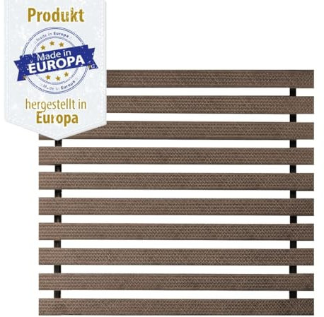 Breker Kaninchenrost - Kunststoff - Lattenrost 50 x 50 cm - Kleintierrost - Stallzubehör - Stall Bodenbelag - Stallrost