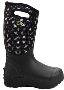 TwoTracks Neoprenstiefel Baruga White Caro hoch (37)