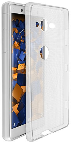 mumbi Hülle kompatibel mit Sony Xperia XZ2 Compact Handy Case Handyhülle dünn, transparent