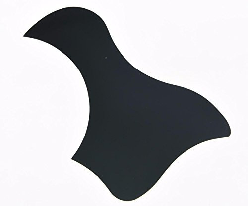 Akustische Gitarre Pickguard Hummingbird Style Schwarz