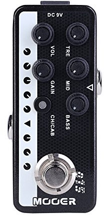 MOOER 2 Kanal Vorverstärker für E-Gitarre