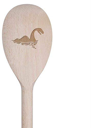 30cm 'Loch Ness Monster' Wooden Cooking Spoon (SO00008879)