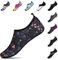 SAGUARO Badeschuhe Strandschuhe Wasserschuhe Schwimmschuhe Aquaschuhe Surfschuhe Barfußschuhe Tauchschuhe Wassersportschuhe für Damen Herren Kariert 36/37 EU