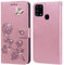 PKQTOP Hülle für Samsung Galaxy M31 Handyhülle,Klappbar Tasche Case,Standfunktion,Kartenfach,Silikon Bumper,Stoßfeste Schutzhülle Cover für Samsung Galaxy M31