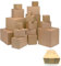 BBP Express Single wall Cardboard Postal Mailing Parcel Gift Postage Boxes (10x10x10cm - Small Size Box - 4x4x4, Pack of 10 x Boxes)
