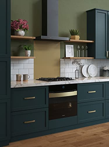 House Beautiful Champagne Glass Kitchen Splashback 600mm x 750mm