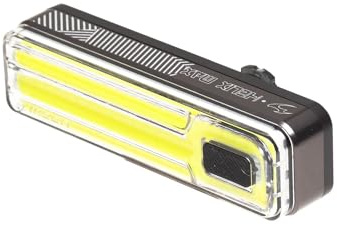 Moon Light the Way You Ride On Helix Max-W 350 Lumens IPX7 Rechargeable Handlebar Mounted Front Cycle Light, Built-in Battery, Max Runtime 170 Hours, Black
