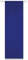 Arsvita Flächenvorhang Blickdicht - Schiebegardine in BxL 60x245cm (Blau) - ohne Flächenvorhangtechnik - Gardine, Vorhang mit Klettband