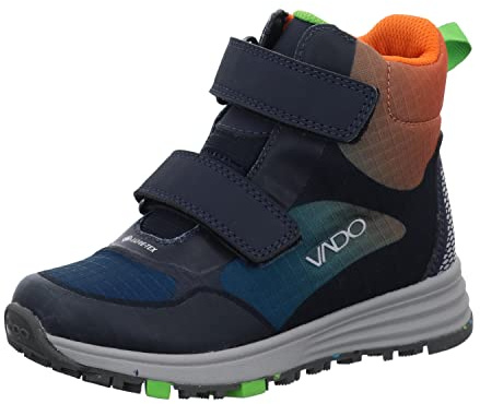 Vado Smile High Warmfutter Boot Klettverschluss Blau EU 41