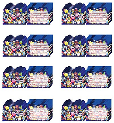 Kirby Geburtstag Party Deko Kirby Party Karten Kirby Party Einladung Kirby Einladung Geburtstag Kirby Geburtstag Einladung Kirby Geburtstag Karten Kirby Party Einladungskarten