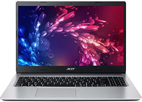 acer Aspire 3 15.6'' Laptop - AMD Ryzen 5, 512 GB SSD, Silver, Windows 11, AMD Ryzen 5 5500U Processor, RAM: 8 GB/Storage: 512 GB SSD, Full HD screen, Battery life: Up to 9 hours (NX.K7UEK.004)