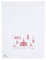 Schatzkammer Design® Geschirrtuch Halbleinen | Lüneburg | Manuell bedruckt per Handsiebdruck | 50x70cm | extra saugfest (Rot)