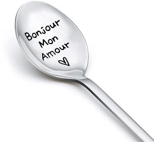 Cadeau Couple Amoureux Bonjour Mon Amour Cuillère Cadeau Petit Ami Copines Idee Cadeau Homme Femme Anniversaire Cadeaux Couples Cuillère