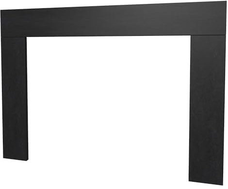 Velaychimney 44.5 W x 32.1 H Trim Kit Designed for Electric Fireplace Insert, Black