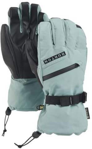 Burton Herren Gore-TEX Ski- und Snowboard-Winterhandschuhe (Rock Lichen, Größe S)