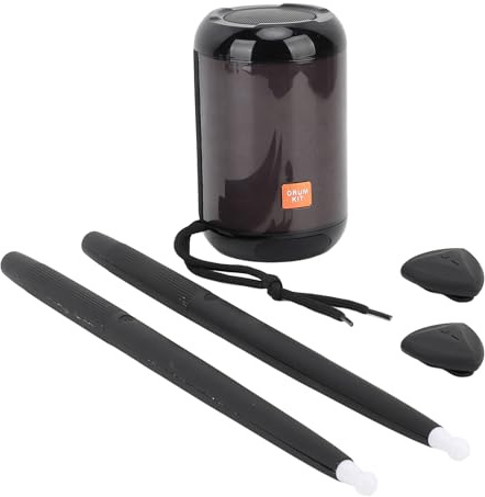 Kit di Batteria Somatosensoriale, Giocattolo Elettronico per Batteria Virtuale con Rilevamento del Movimento 3D, con Altoparlante per Pedali per Bambini Principianti