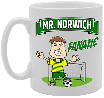 Coralgraph Inc MG5826 MR Norwich Fanatic Novelty Gift Printed Tea Coffee Ceramic Mug