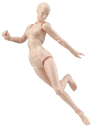 CUCUFA Actionfigur Model, PVC Manga Art Drawing Doll Body, Kun Chan weibliche Hautfarbe Künstler Sammlertierspiele