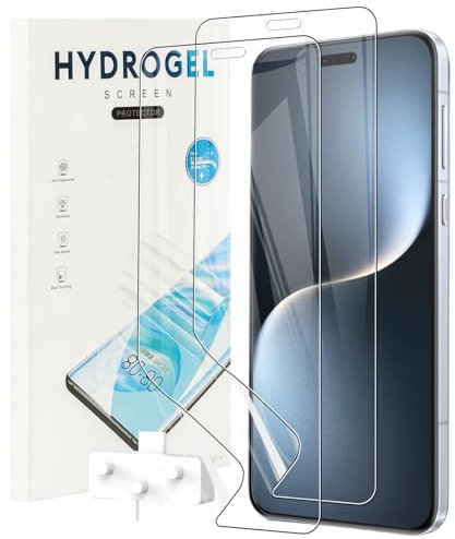 KZIOACSH Screen Protector for Honor Magic 7 Pro/Magic7 Pro/Magic7 RSR, 2 Pack Elastic Edge HD Clarity Soft TPU [Not Glass] Scratchproof Bubble Free Fingerprint Unlocking Protective Cover Film