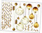 PRETYZOOM Weihnachtskugel Glasaufkleber Für Fenster Selbstklebende DIY Fensterbilder Mit Festlichen Motiven Ideal Für Weihnachtsbaum Dekoration Und Schaufenster Dekoration