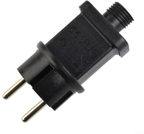 Feegow LED Netzteil Transformator Stecker, 4V/4.5V LED Netzteil Netzteiladapter, IP44 Wasserdichte Stromversorgung Controller für Weihnachtsbaum Lichter, Eiszapfenlichter, Lichterkette(24V)