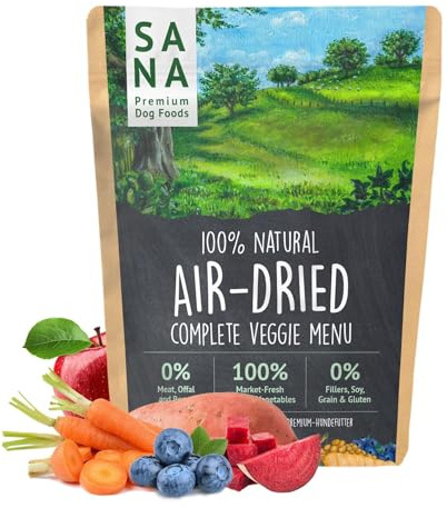 SANA Premium Dog Foods I Trockenbarf I Trocken Menü Veggie I 1-4 kg (1000g)
