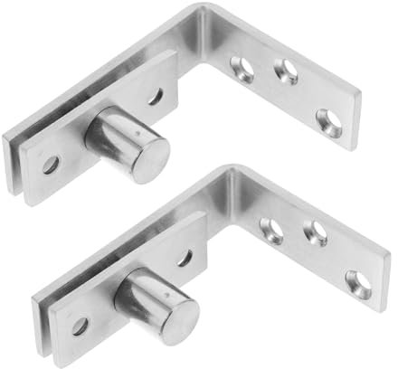 LIFKOME 1 Paar Unsichtbarer Türscharniere Mit Flexibles Drehgelenk Für Hochleistungs -tor Und Schrank Schwere Scharniersysteme in Haushaltshardware