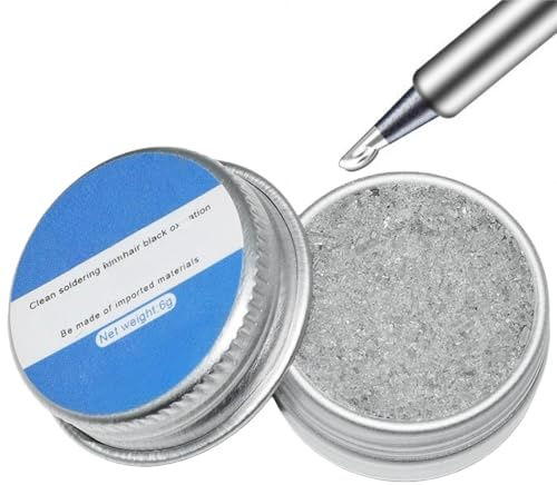 Lötspitzenreiniger,Lötspitzen-Reaktivator Dose,zur Reaktivierung Oxidierter Lötspitzen,Beseitigt Schonend Auch Oxidschichten,Hochwertiges Material,zur Reparatur Der Lötspitze Verwendet