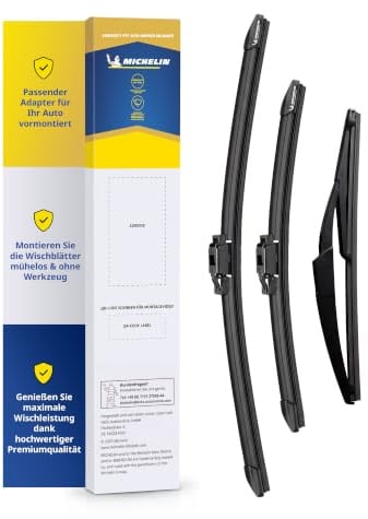 MICHELIN Perfect Fit 269H Scheibenwischer Set 600/400mm + 290mm | Kompatibel mit: Dacia Sandero III [01.12->]